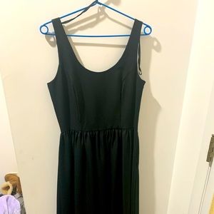 Misty Lane black midi dress